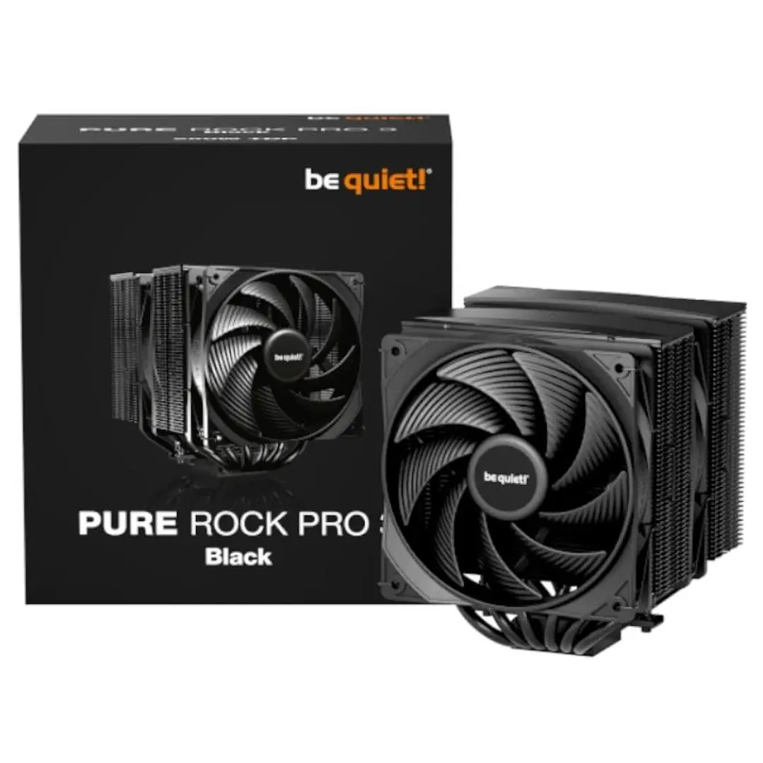 be quiet! Ventilador Pure Rock Pro 3 Black 12 cm 1