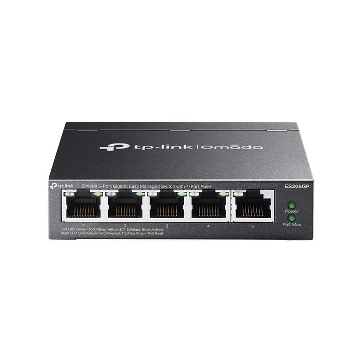 TP-Link ES205GP Switch 4xGb PoE+ 1xGb 65W Desktop 2