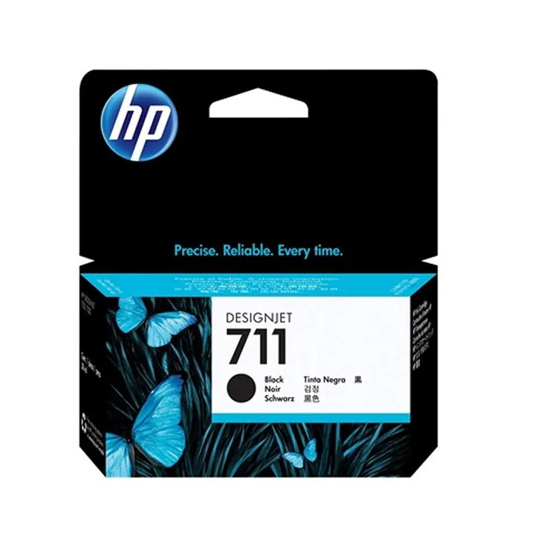 HP Cartucho 711  Negro 1