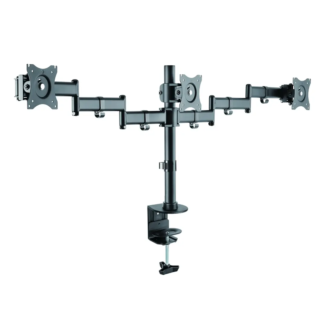 Tooq DB1327TN-B Soporte Monitor Mesa 3Brazos 13-27 1