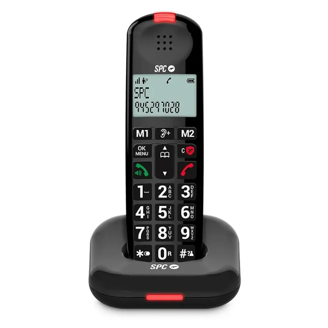 SPC 7612N Telefono Inalámbrico COMFORT KAIRO Negro 2