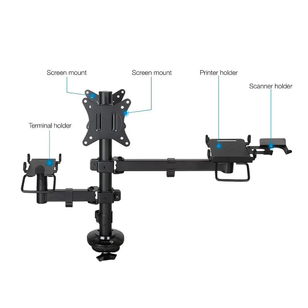Tooq Soporte Mesa TPV/Impresora/Terminal/Lector 3
