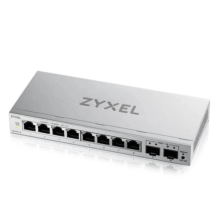 ZyXEL GS1200-10V3 Switch 8xGbE 2xSFP 1