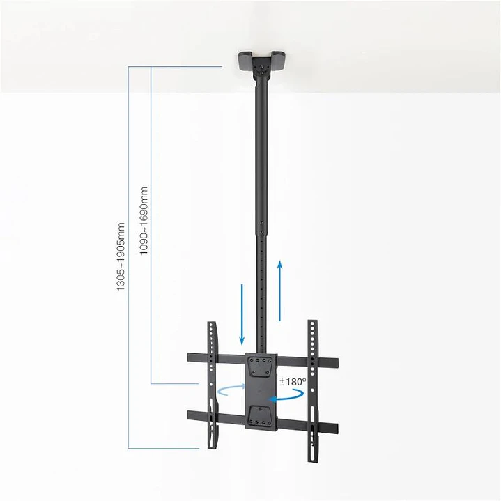 Tooq LPCE1175TSLI-XL-B Soporte techo TV 32