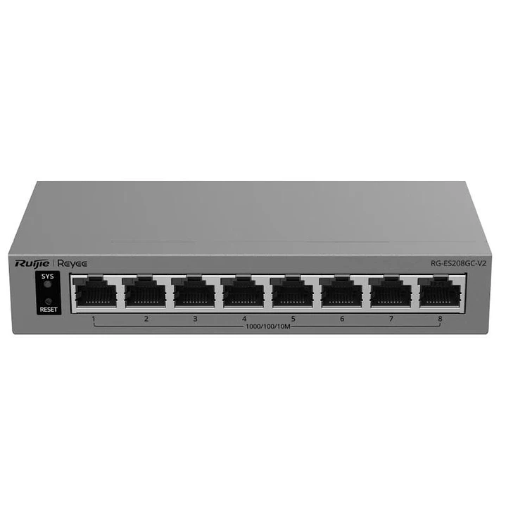 Reyee RG-ES208GC-V2 Switch Cloud 8P 1G 1