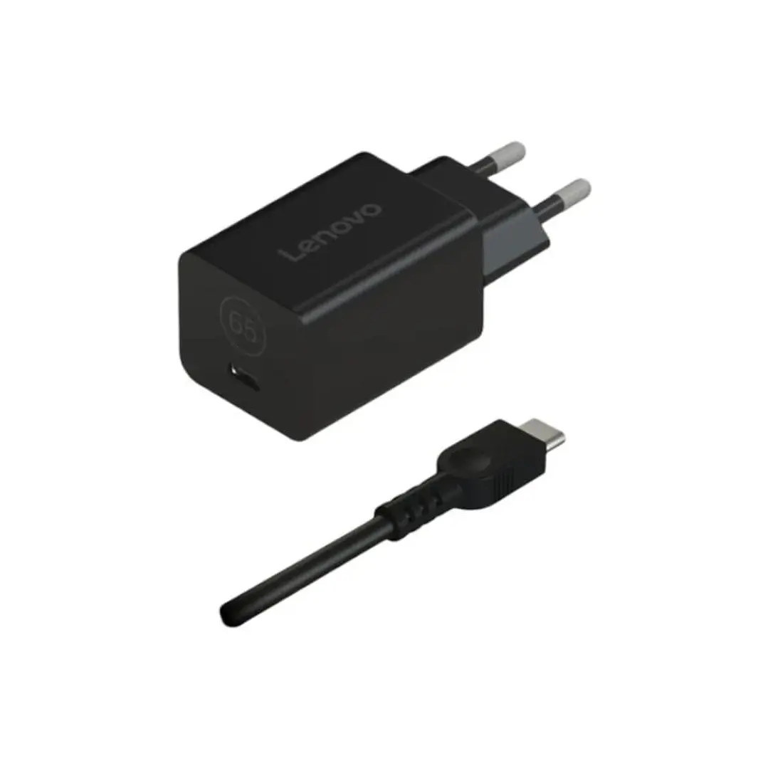 Lenovo Cargador GaN Nano 65W Adapter 1