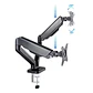 Tooq DB5132TNR-B Soporte mesa 2 brazos 17