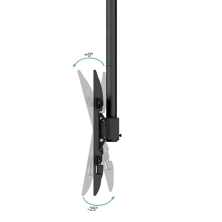 Tooq LPCE1186TSLI-XL-B Soporte techo TV 43