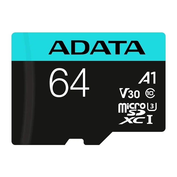 ADATA microSDXC/SDHC UHS-I U3 64GB c/adapt 1