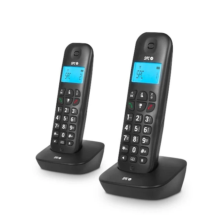 SPC 7302N Telefono DECT AIR PRO DUO Negro 1