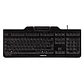 Cherry Teclado+lector chip integrado (DNIe) Negro - vignette 1
