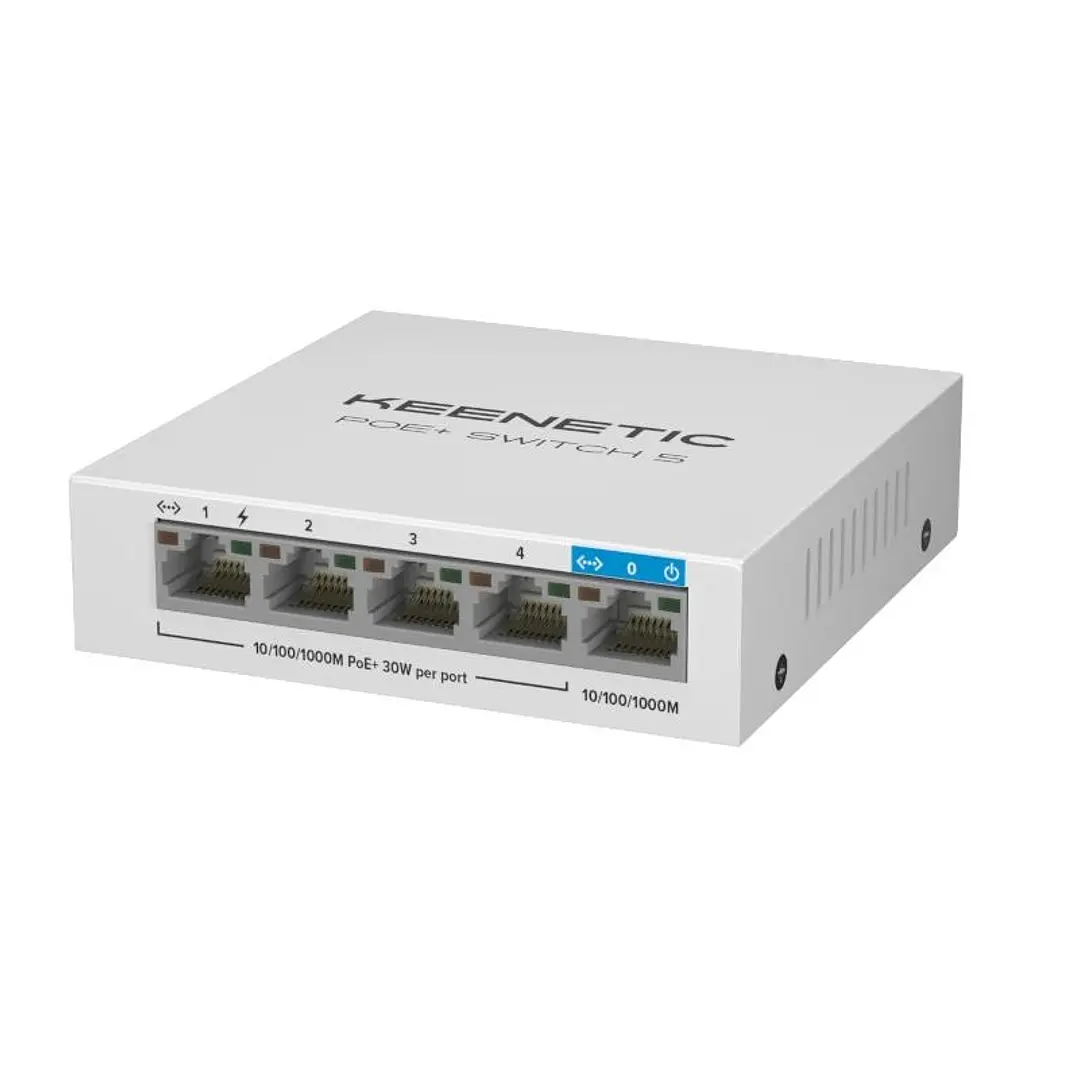 Keenetic PoE Switch 5 Gigabit 5 puertos 1