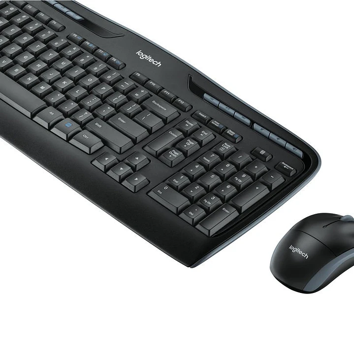 Logitech Teclado+ Ratón MK330 USB Negro 3