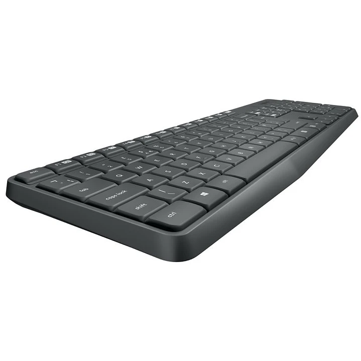 Logitech MK235 Teclado+Ratón Inalámbrico Gris 4