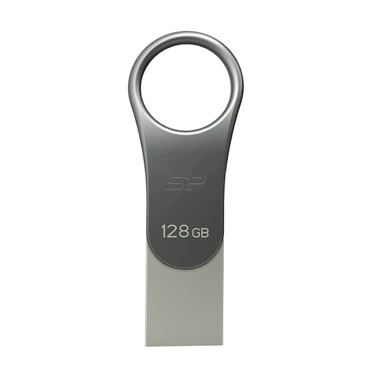 SP Lapiz USB C80 USB-C 3.2 128GB Dual Metalico 3