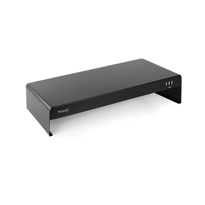 Tooq Soporte elevador monitor/portátil 3xUSB negro 1