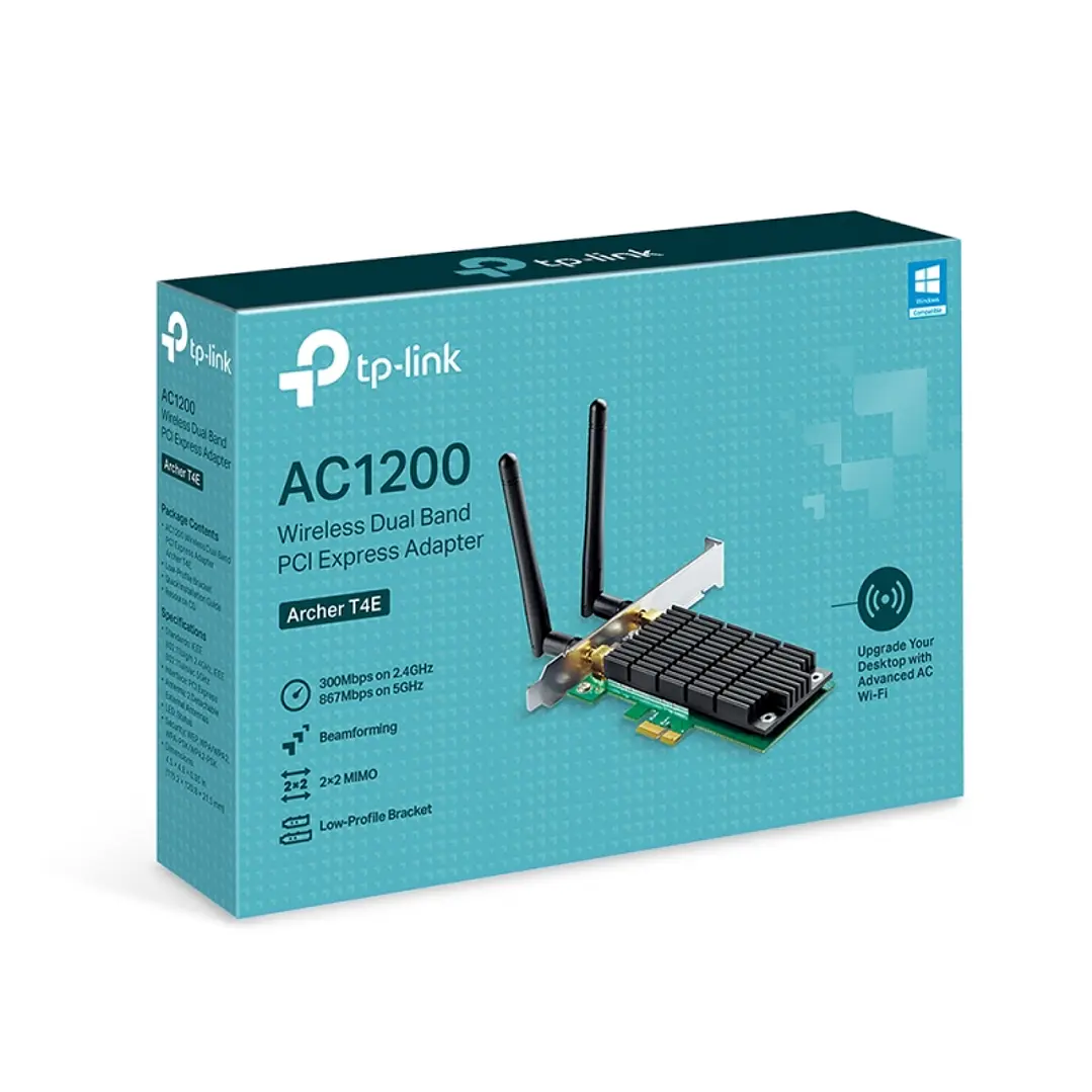 TP-Link Archer T4E Adaptador Wi-Fi PCI-E AC120 2