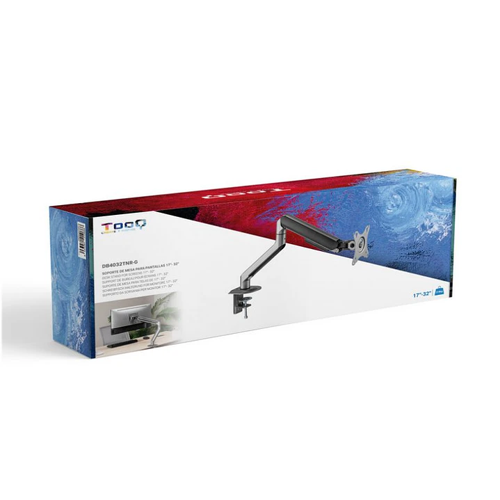 Tooq DB4032TNR-G  Soporte mesa monitor/tv 17-32
