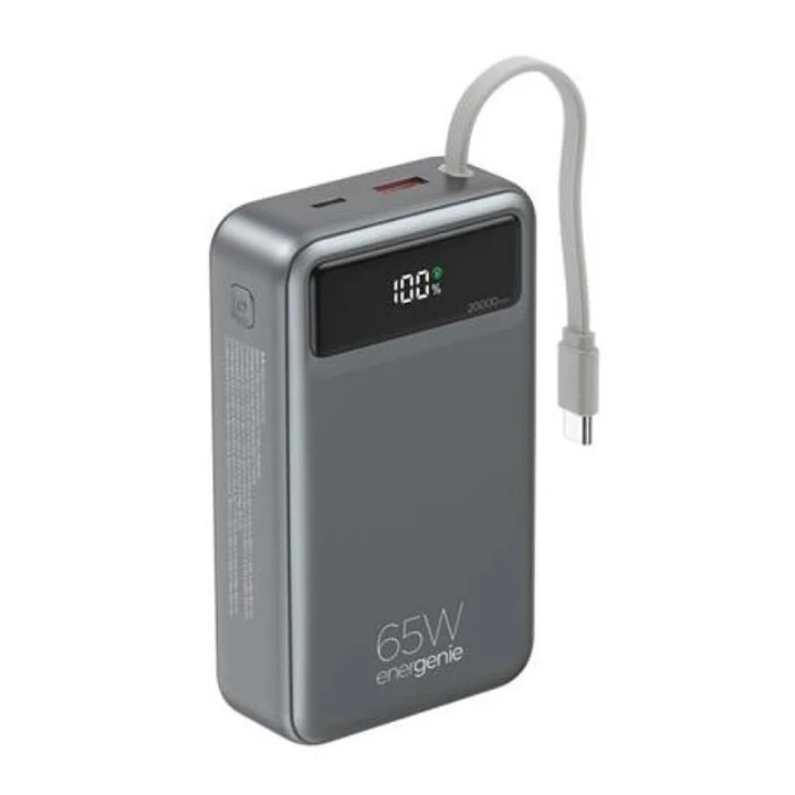 Gembird Powerbank 65 W c/cable 20000 mAh 1