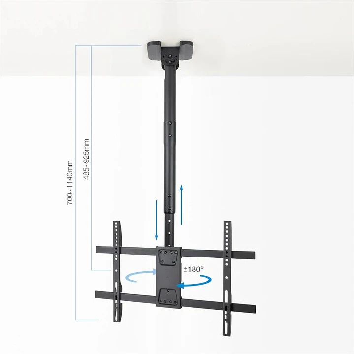 Tooq LPCE1186TSLI-B Soporte techo TV 43