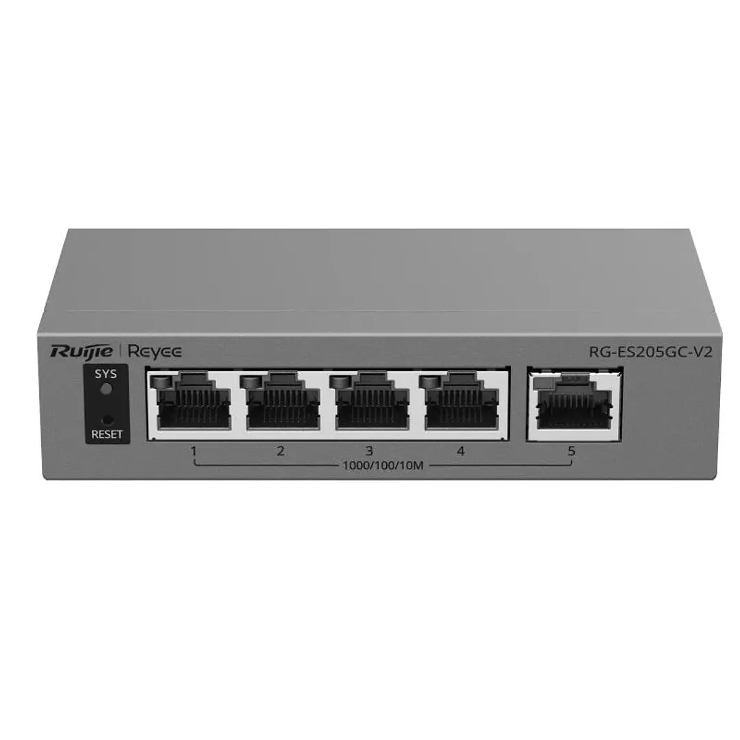 Reyee RG-ES205GC-V2 Switch Cloud 5P Gigabit No PoE 1
