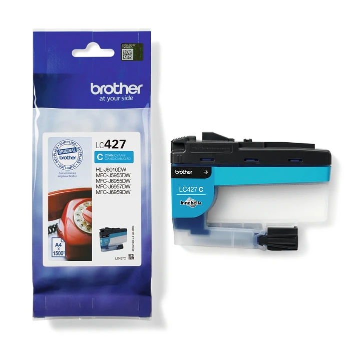 Brother Cartucho LC427C Cyan 1