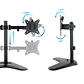 Tooq Soporte mesa DB1702TN-B 2 brazos 17-32
