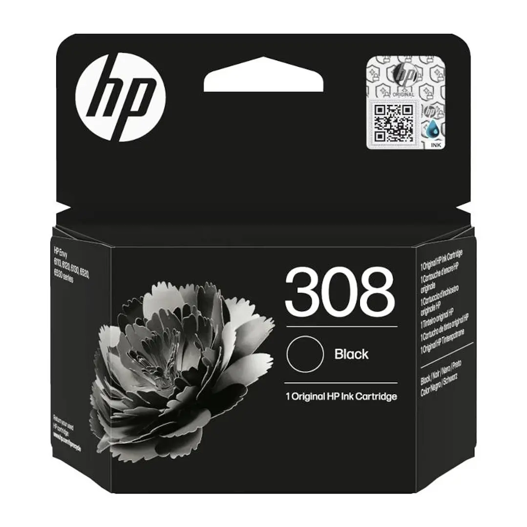 HP Cartucho 308 Negro 1