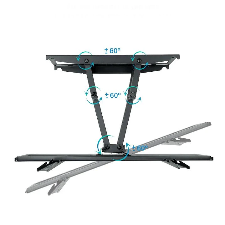 Tooq  LP7866TN-B Soporte pared pantallas 37