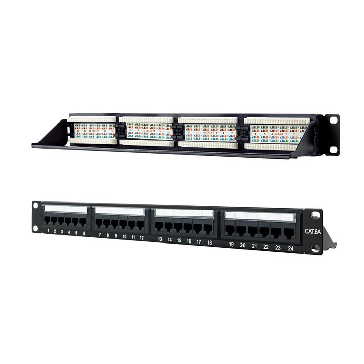 Nanocable Panel Parcheo 24P CAT.6A UTP 19