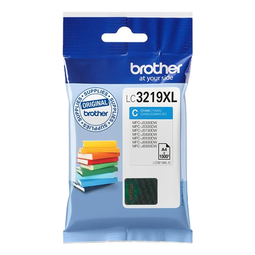 Brother Cartucho LC3219XLC Cyan 1