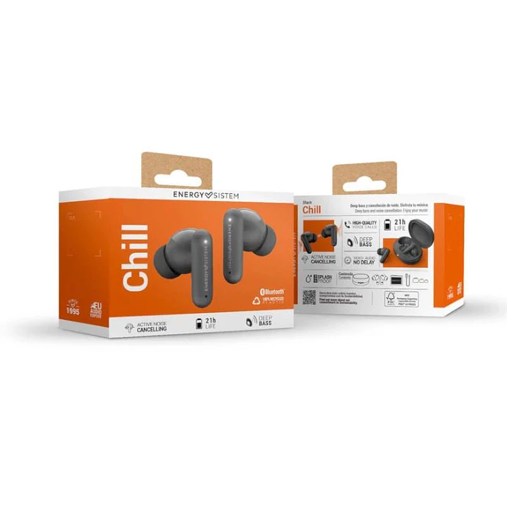 Energy Sistem Auriculares Chill ANC Black 2