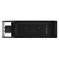 Kingston DataTraveler DT70 256GB USB C 3.2  Negro - vignette 3