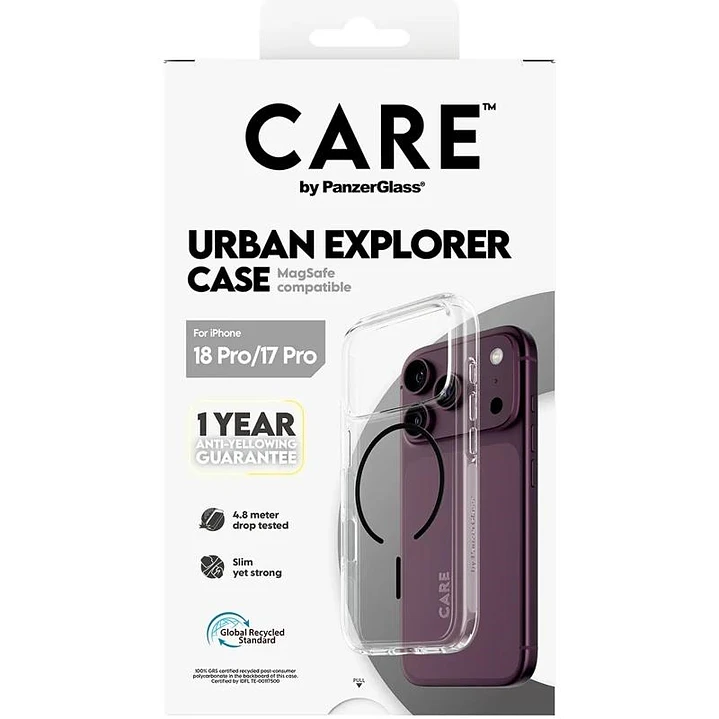 Care Urban Case Trans Black MagSafe iP 18Pro 17Pro 1