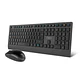 NOX LITE DUO Teclado+Ratón Inalámbrico Negro - vignette 1