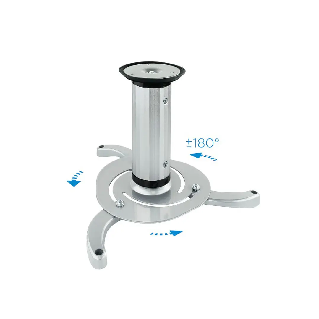 Tooq PJ1010TN-S Soporte Proyector Techo Plata 4