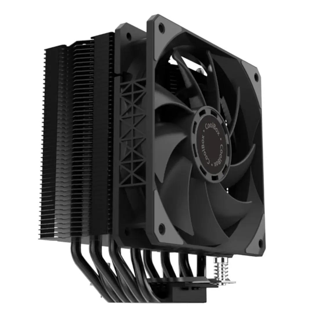Coolbox Disipador CPU 6 Heatpipes 240W TDP Negro 1