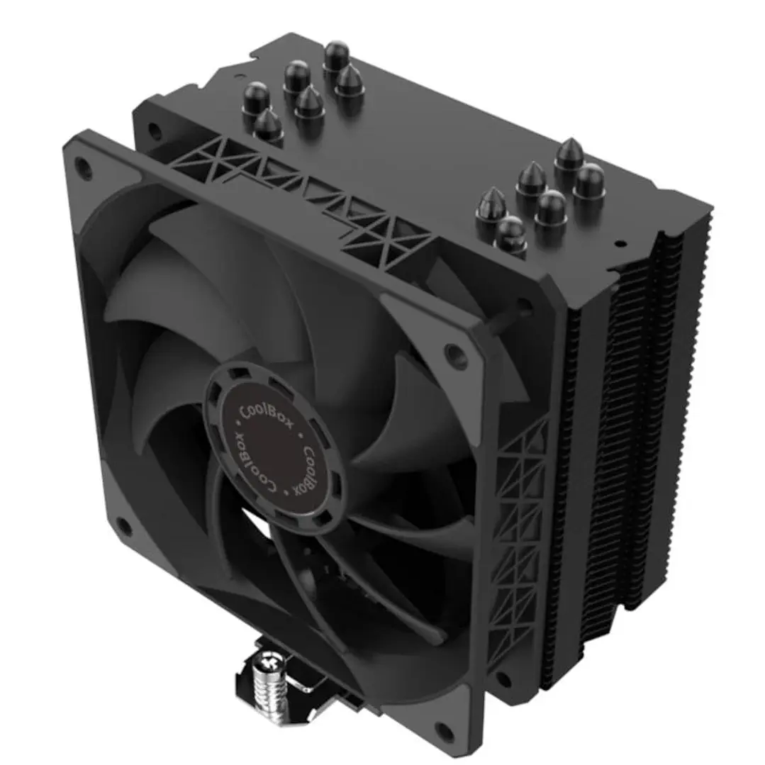 Coolbox Disipador CPU 6 Heatpipes 240W TDP Negro 2