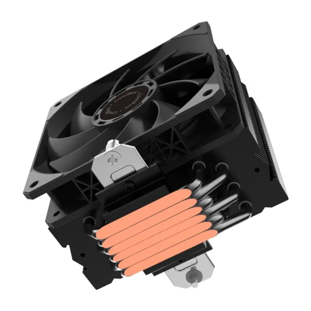 Coolbox Disipador CPU 6 Heatpipes 240W TDP Negro 3