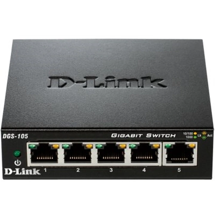 D-Link DGS-105 Switch 5xGB Metal 1