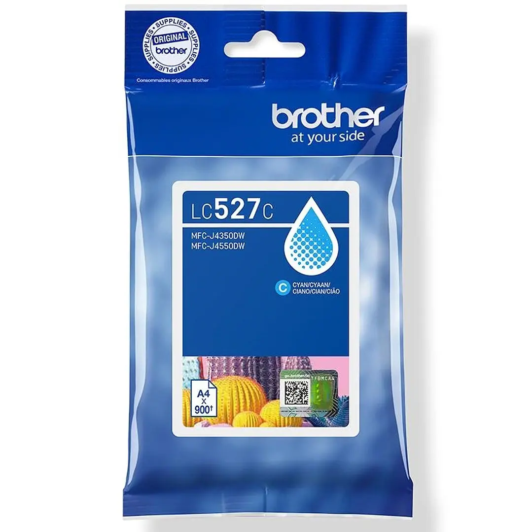 Brother Cartucho LC527C Cian 1