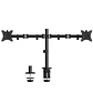 EWENT EW1512 Soporte mesa 2 monitor 13-32