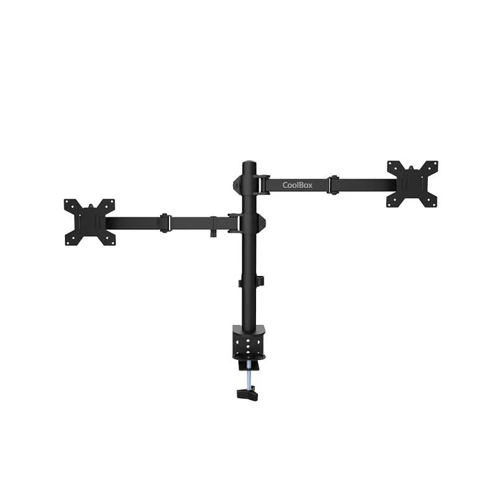 COOLBOX Soporte Monitor+Portátil Monobrazo Acero 2