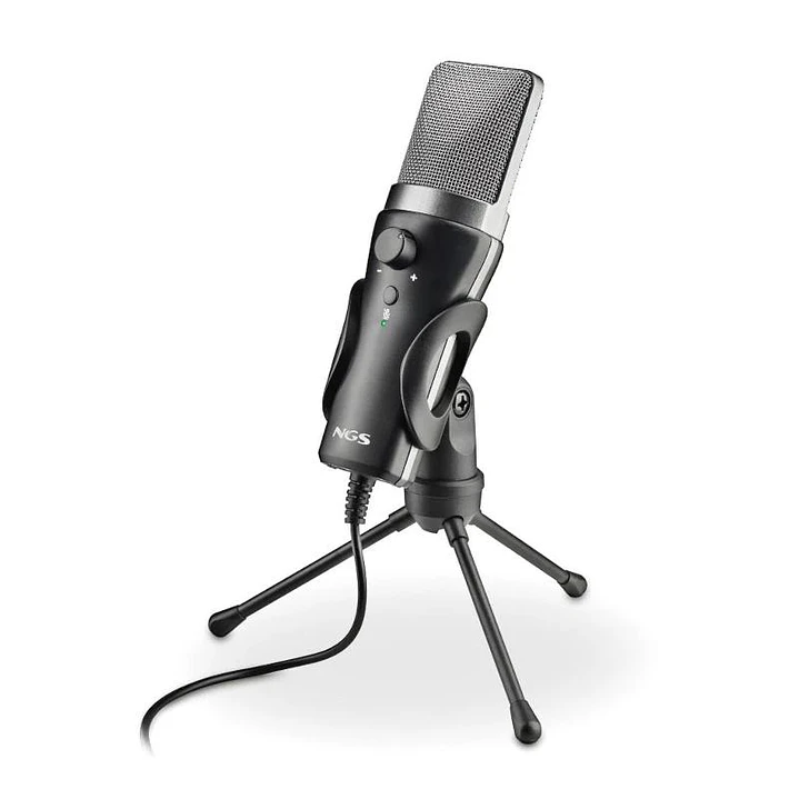 NGS Micrófono PC Usb con soporte tripode 2