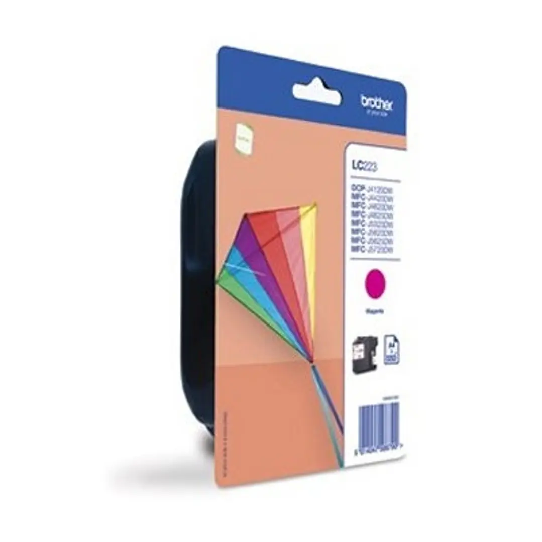 Brother Cartucho LC223MBP Magenta 1