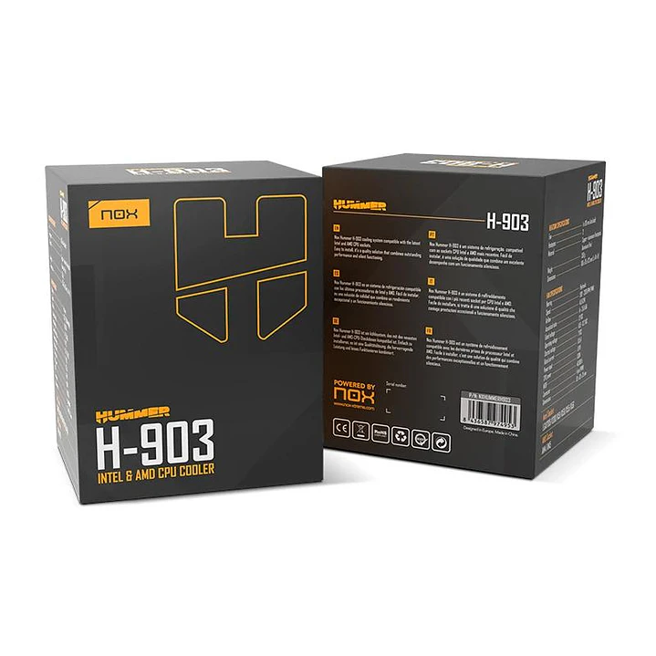 Nox Hummer H-903 Intel & AMD PWM Negro 4