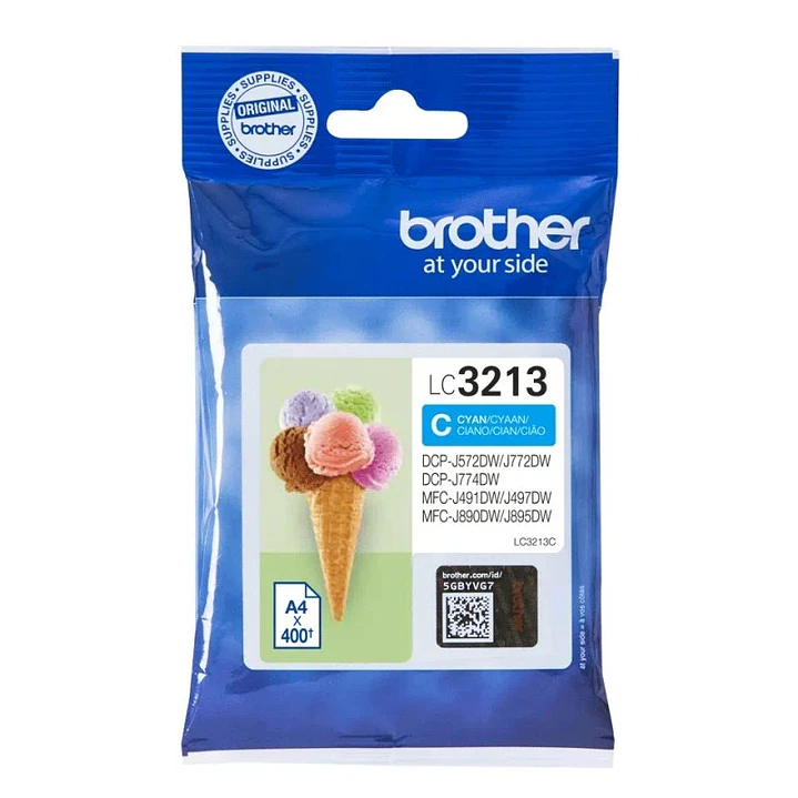Brother Cartucho LC3213C Cyan 1