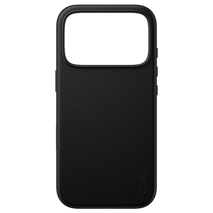 Care VeganLeatherCase Black MagSafe iP 18Pro 17Pro 2