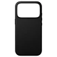 Care VeganLeatherCase Black MagSafe iP 18Pro 17Pro - Miniatura 2