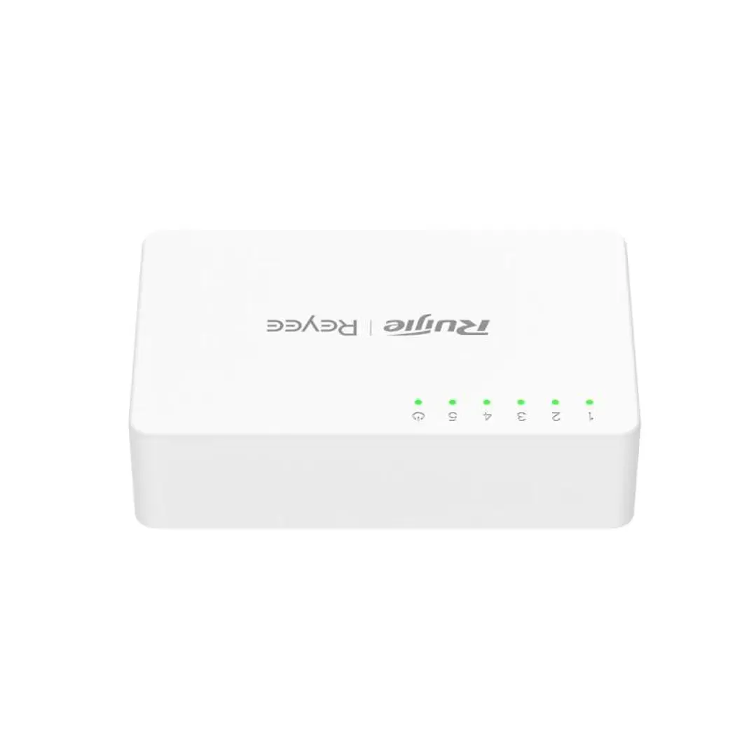 Reyee Unmanaged Switch 5xGb RJ45 Plastic Case 3